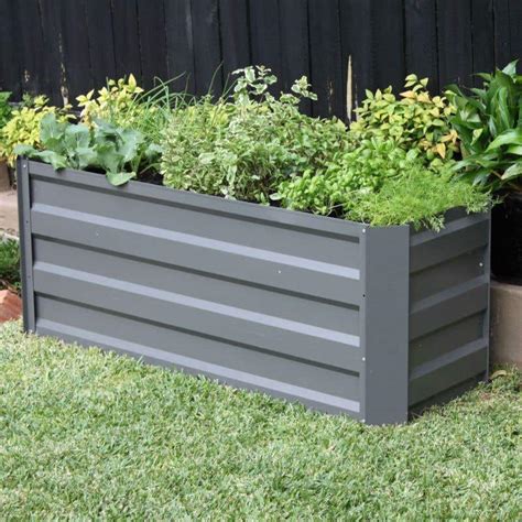 for growing your own vegetables, herbs, flowers and plants The Greenlife Raised Garden Bed is an attractive raised garden bed that will add beauty to any garden. . Mitre 10 raised garden beds